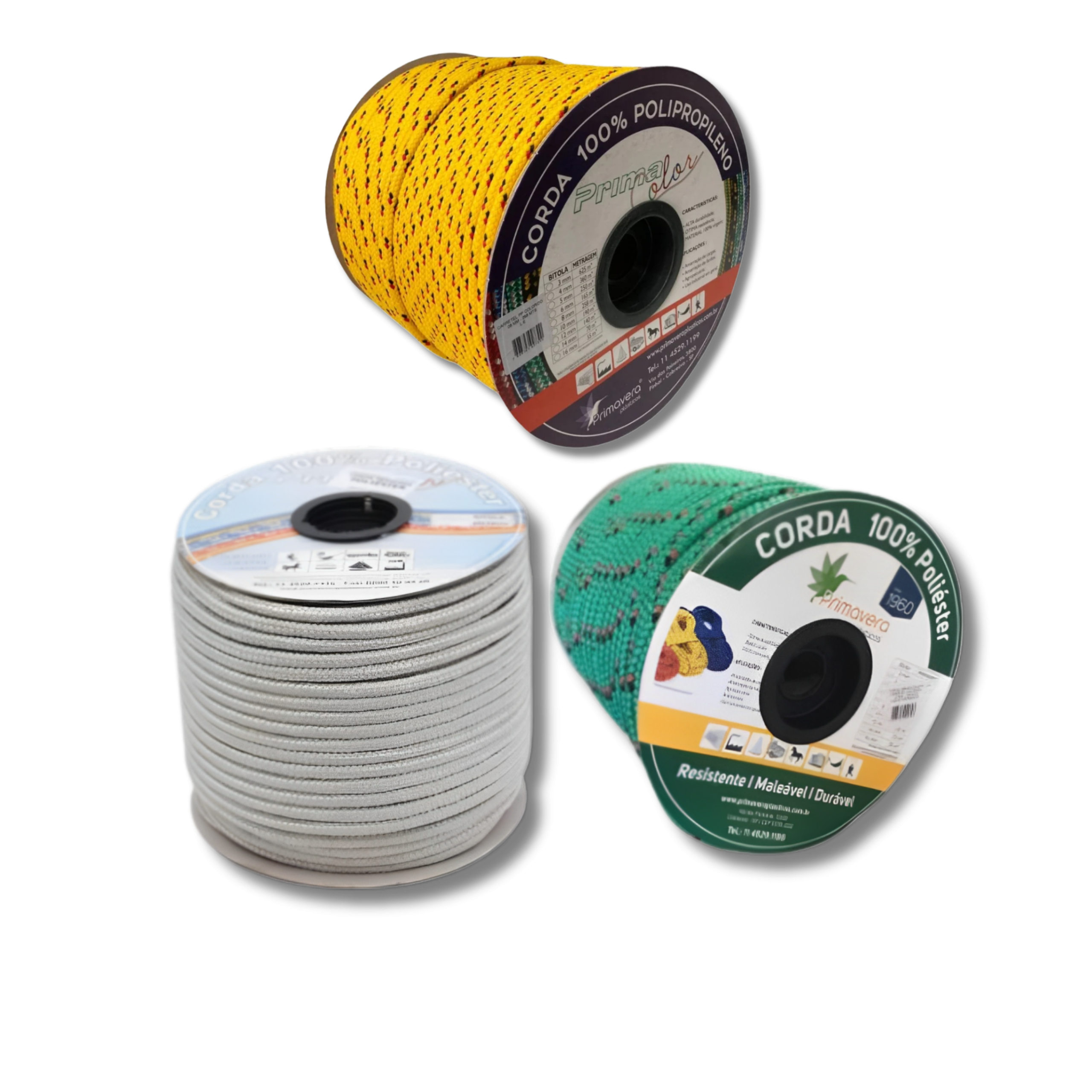 Cordas de alta qualidade para uso profissional