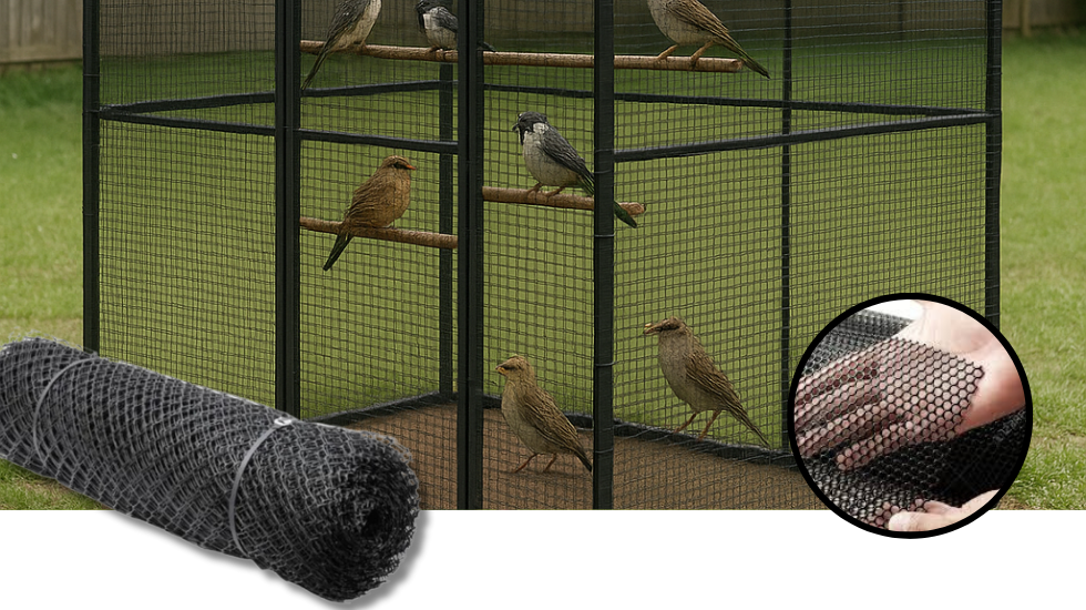 Proteção de barranco com tela