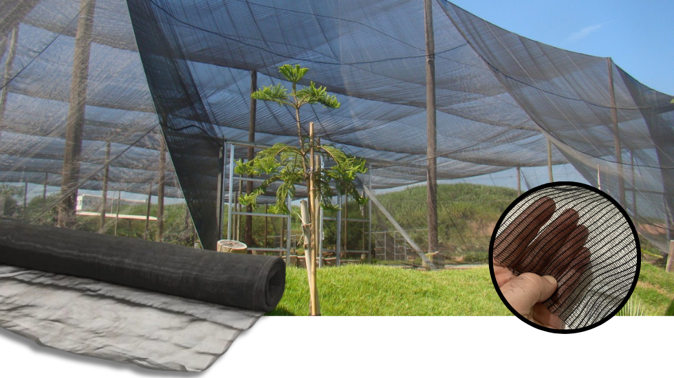 Tela de sombreamento agrícola